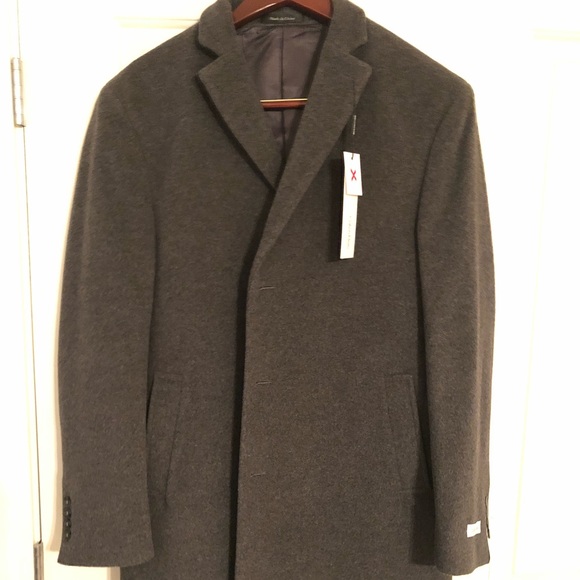 Calvin Klein X-Fit Overcoat - Picture 1 of 3